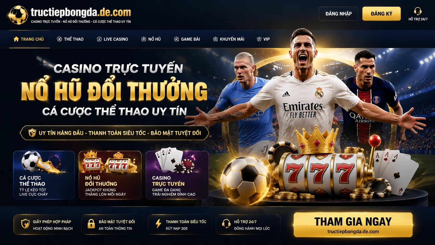 Khu bắn cá đổi thưởng với màu sắc nổi bật