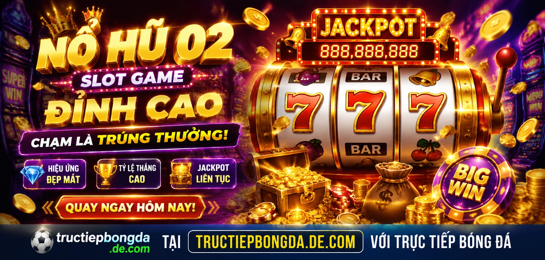 Danh sách no hu và jackpot trên mobile
