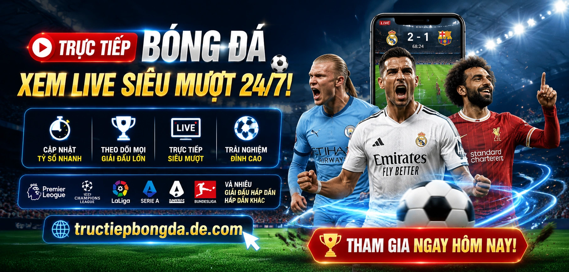 Khu thể thao và bảng kèo bóng đá